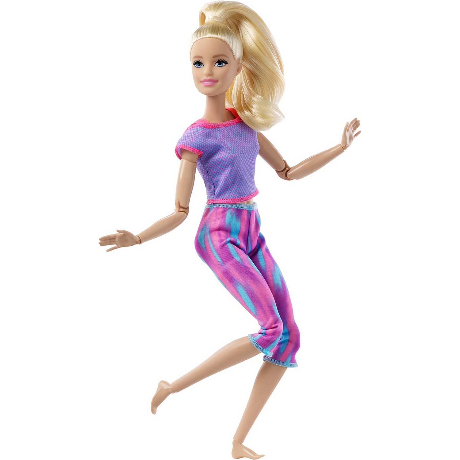 Barbie Made to Move Doll Blonde кукла GXF04