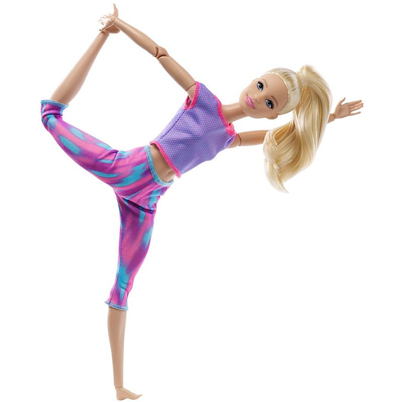 Barbie Made to Move Doll Blonde lelle GXF04