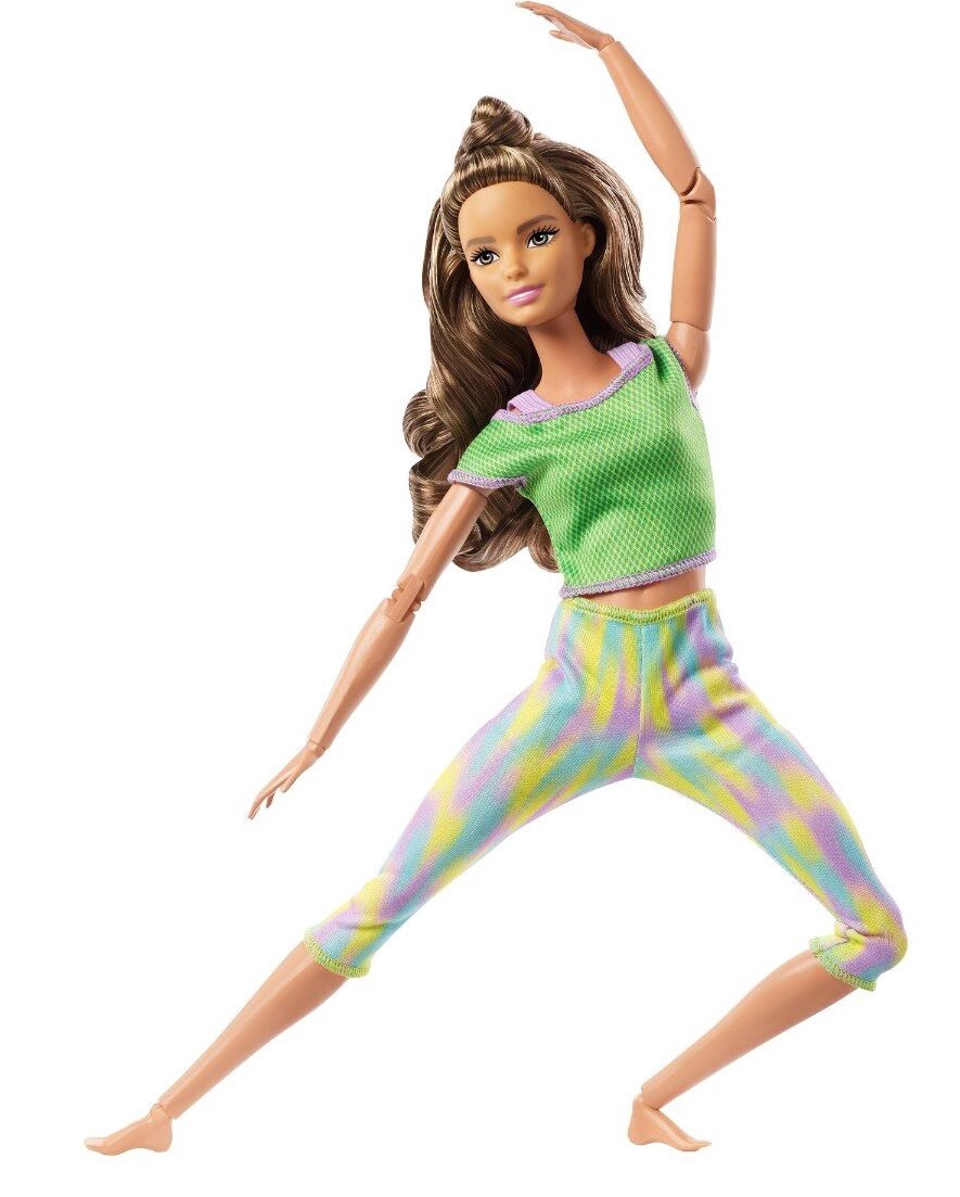 Barbie Made to Move Doll Brunette lelle GXF05