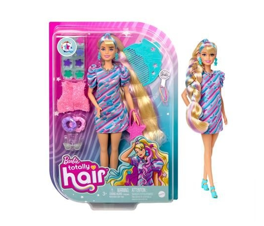 Barbie Totally Hair Doll - Blonde кукла HCM88