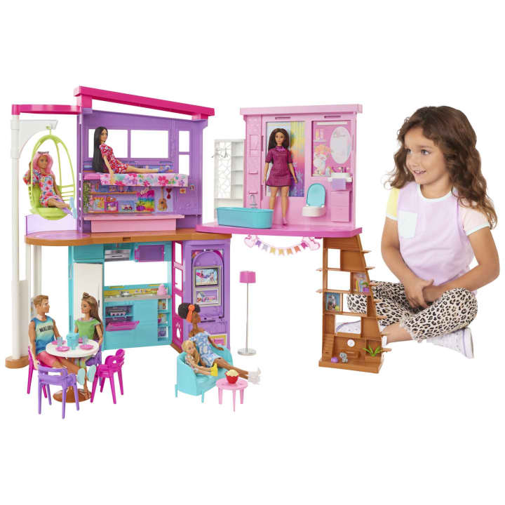 Barbie Vacation House Playset Barbie Malibu Дом для куклы HCD50