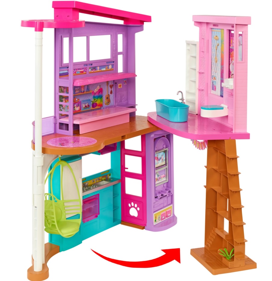 Barbie Vacation House Playset Barbie Malibu Дом для куклы HCD50