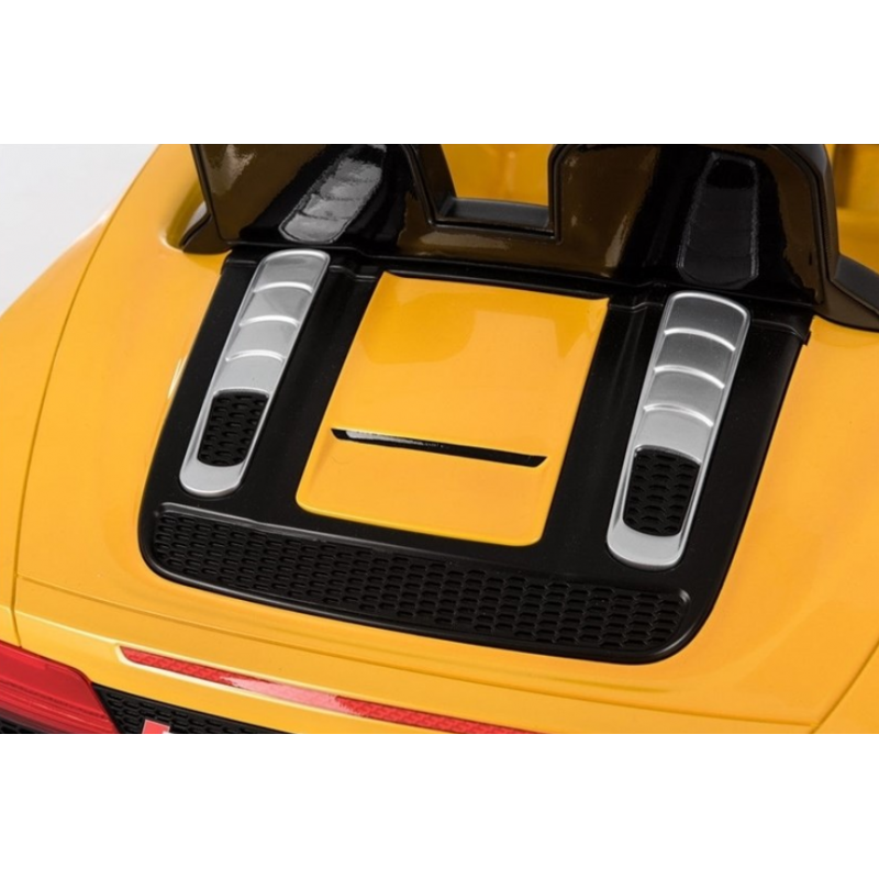 Детский электромобиль c пультом AUDI R8 Spyder Yellow