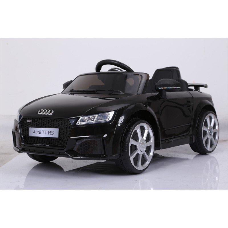 Bērnu elektromobilis ar pulti AUDI TT RS 12V black