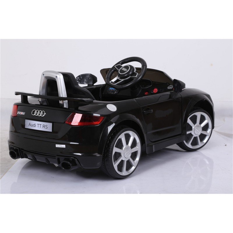 Bērnu elektromobilis ar pulti AUDI TT RS 12V black