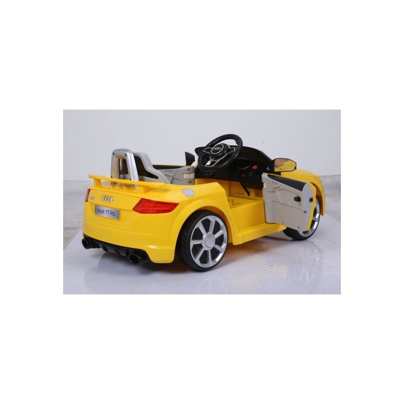 Детский электромобиль c пультом AUDI TT RS 12V Yellow