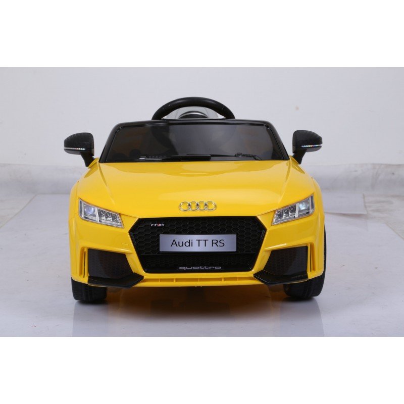 Детский электромобиль c пультом AUDI TT RS 12V Yellow