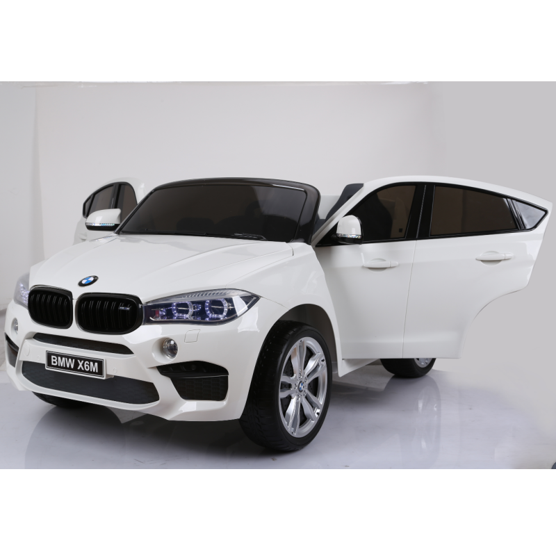 Детский электромобиль c пультом BMW X6M White WDJJ2199