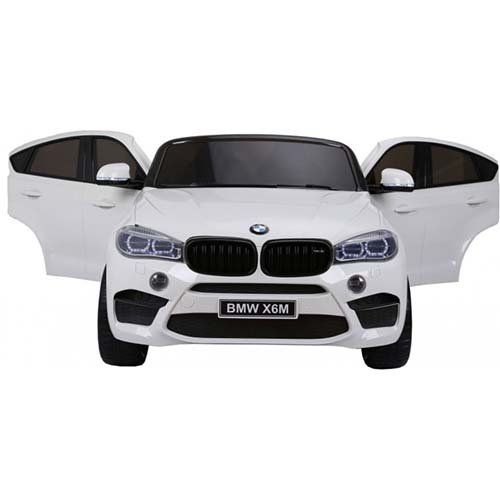 Детский электромобиль c пультом BMW X6M White WDJJ2199