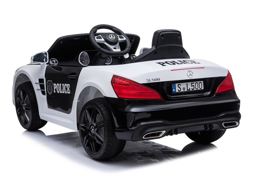 Bērnu elektromobilis ar pulti Mercedes SL500 Police S301