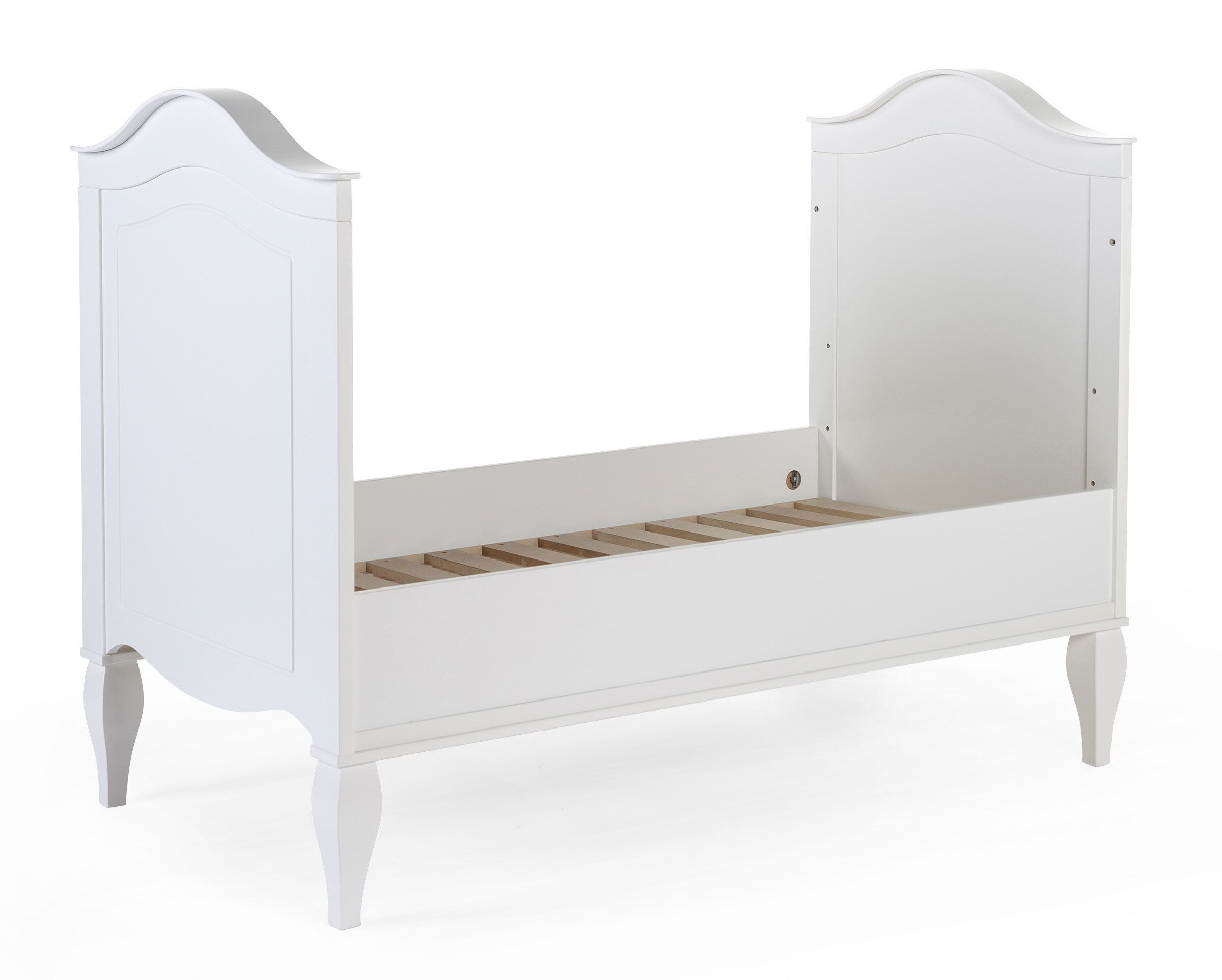 Bērnu gulta Transformeris 70x140 сm Childhome Romantic White