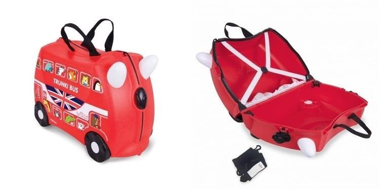 Детский чемодан с колёсиками Trunki Bus