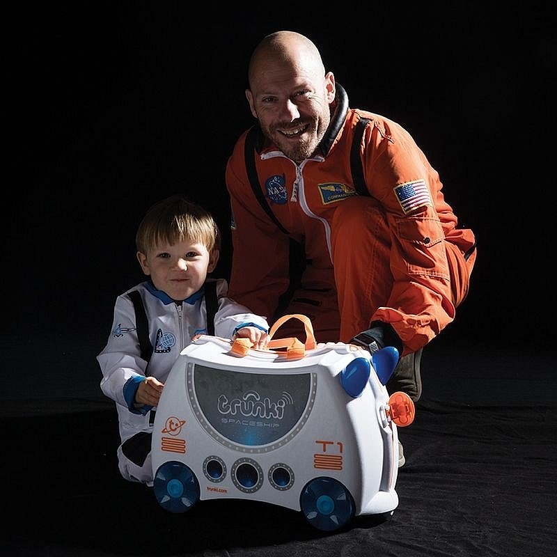 Детский чемодан с колёсиками Trunki Skye the Spaceship