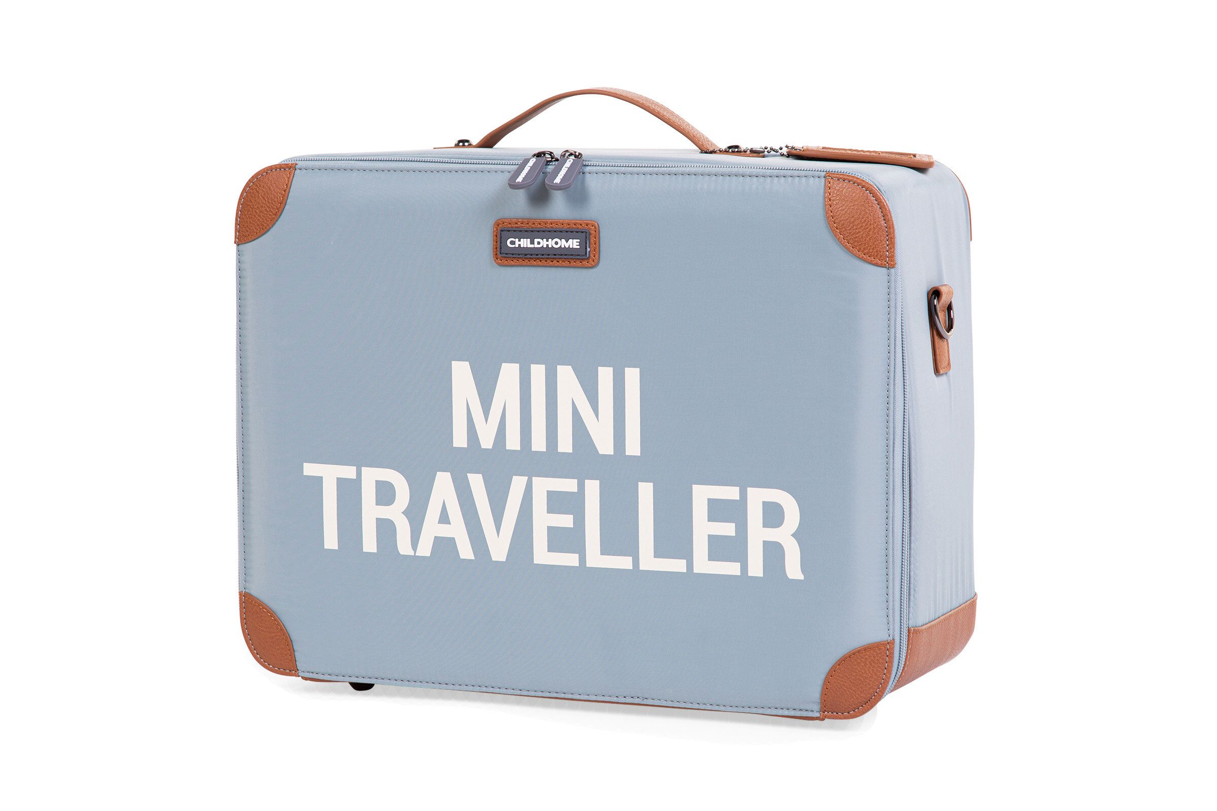 Детский чемодан Childhome Mini Traveller Grey Off White