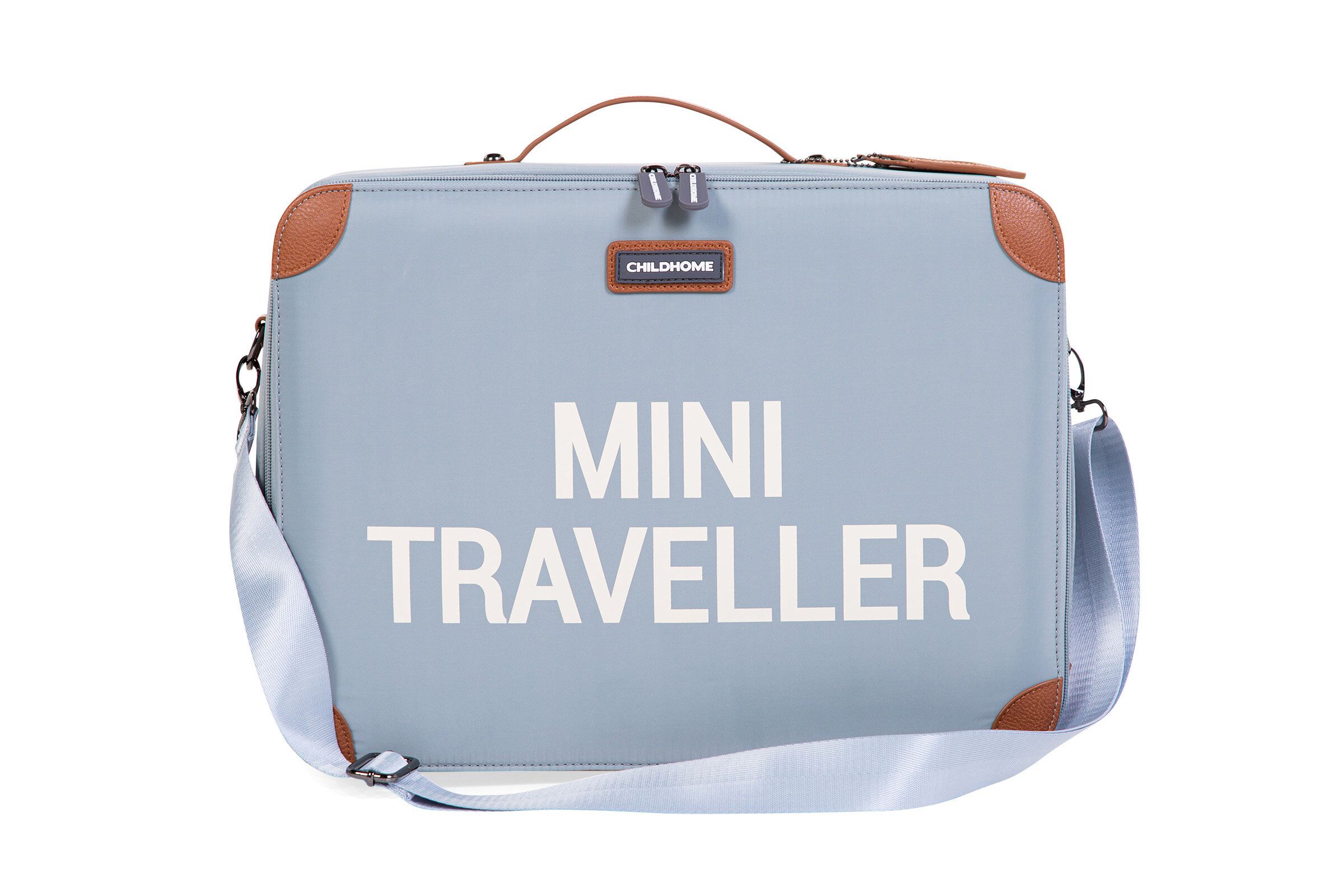 Детский чемодан Childhome Mini Traveller Grey Off White