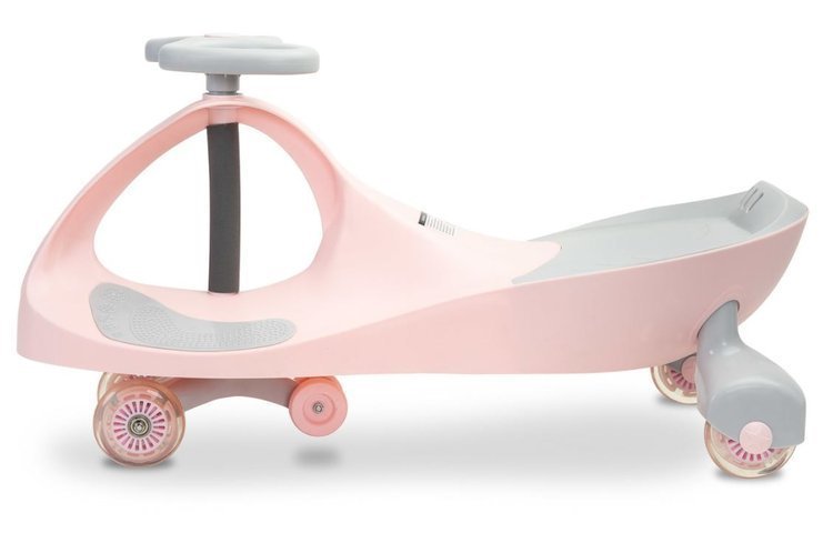 Bērnu mašīna Toyz Spinner ar LED riteņiem Pink