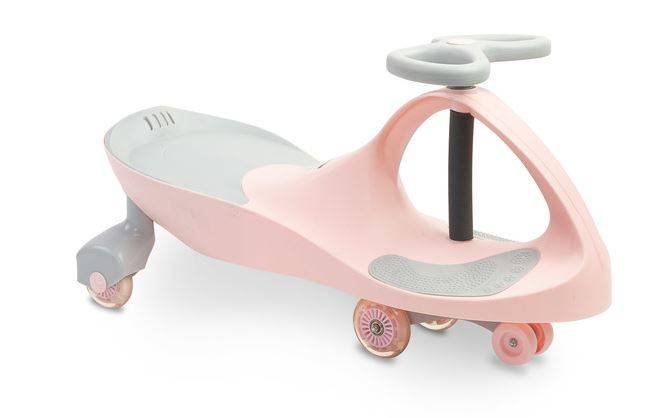 Bērnu mašīna Toyz Spinner ar LED riteņiem Pink