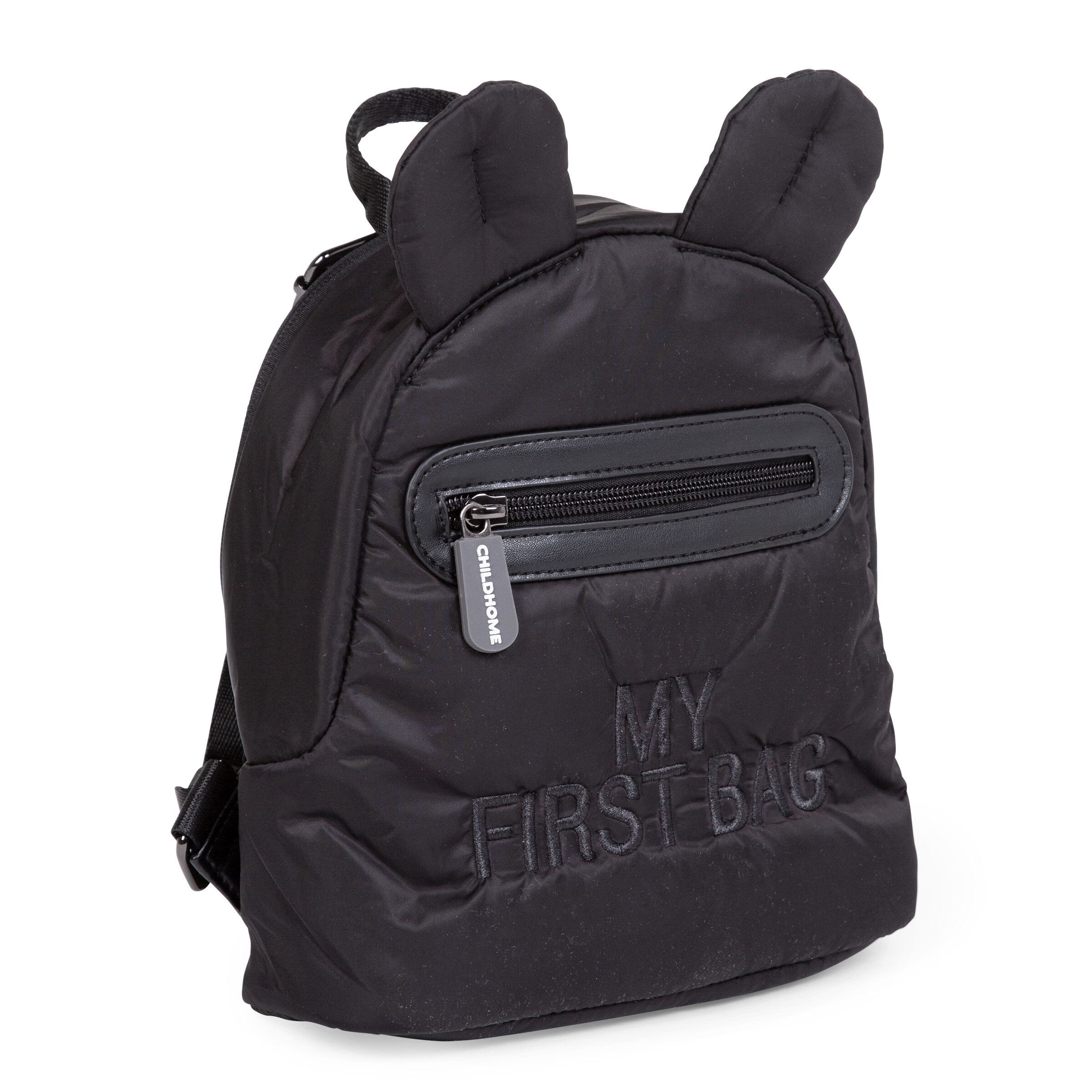 Детский рюкзак Childhome My First Bag Puffered Black