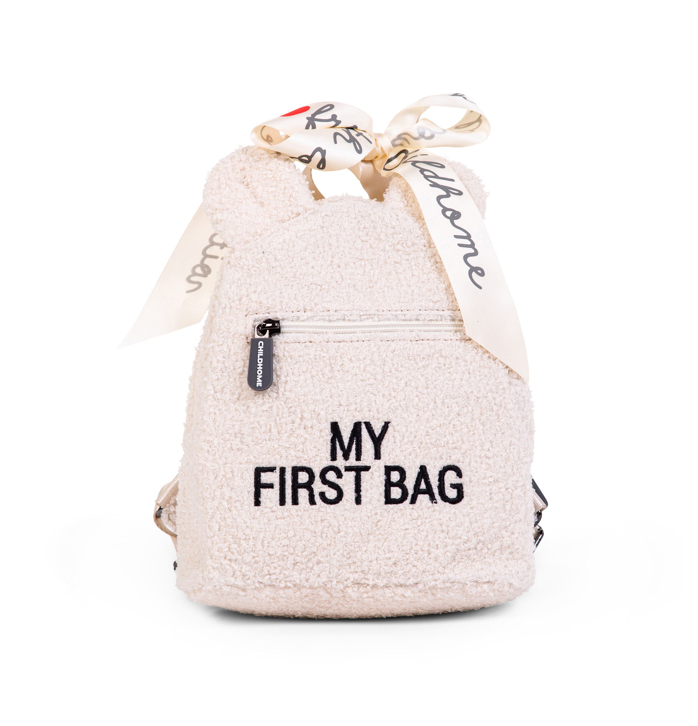 Детский рюкзак Childhome My First Bag Teddy Off White