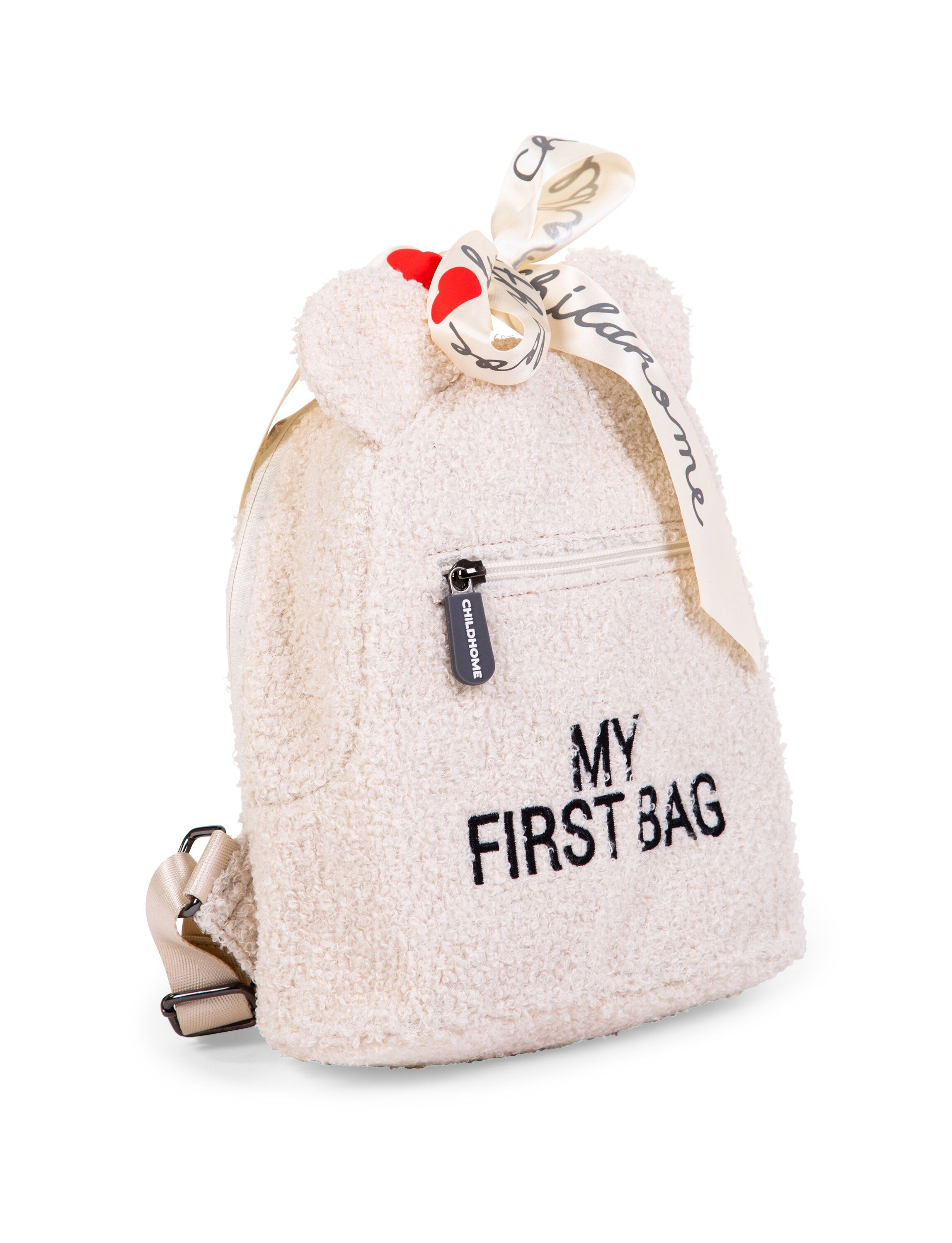 Детский рюкзак Childhome My First Bag Teddy Off White