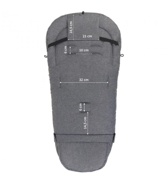 Спальный мешок iGROW 2.0 Wool Premium grey melange graphite IGW-006