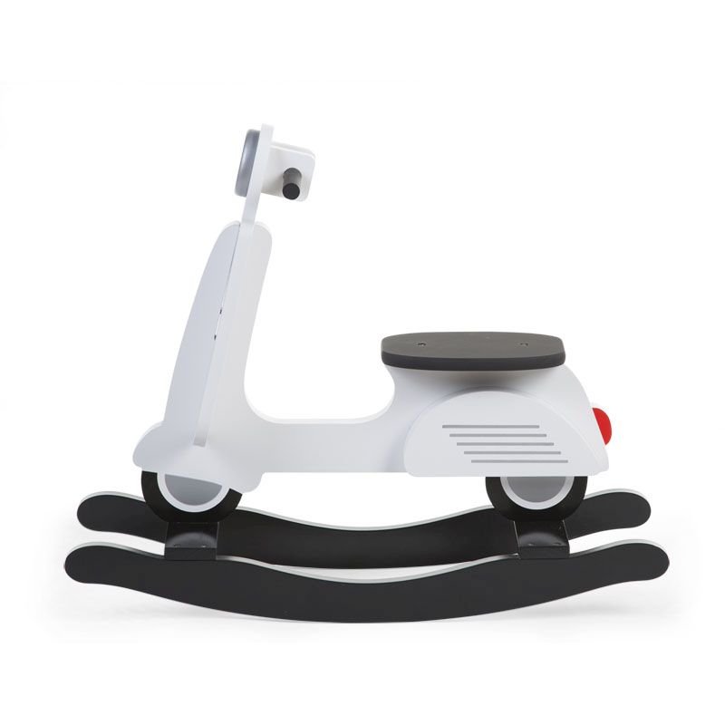 Детская качалка Скутер Childhome Scooter Black white