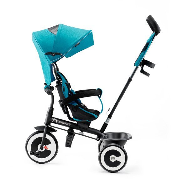 Детский трехколесный велосипед Kinderkraft Aston Turquoise