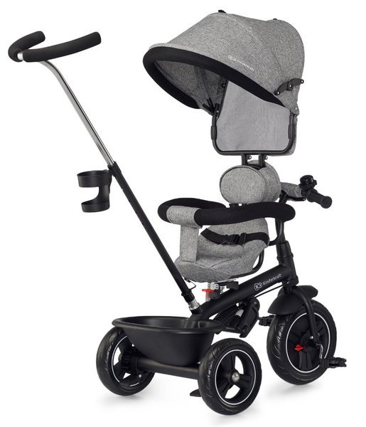 Детский трехколесный велосипед Kinderkraft Freeway Grey Melange 3 в 1