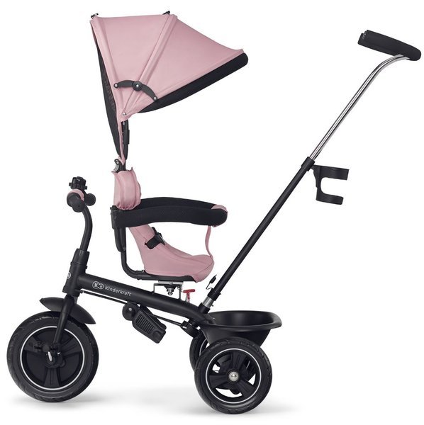 Bērnu trīsritenis Kinderkraft Freeway Pink 3in1