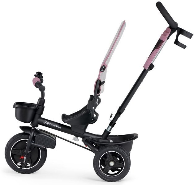 Bērnu trīsritenis Kinderkraft Spinstep 5in1 Marvelous pink