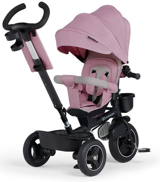 Bērnu trīsritenis Kinderkraft Spinstep 5in1 Marvelous pink