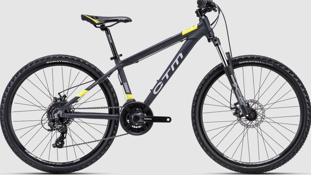 Bērnu velosipēds CTM Terrano MTB 1.0 Black 26"