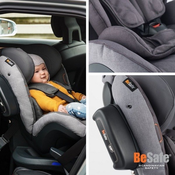 BeSafe iZi Plus X1 Fresh black cab Bērnu autosēdeklis 0-25 kg