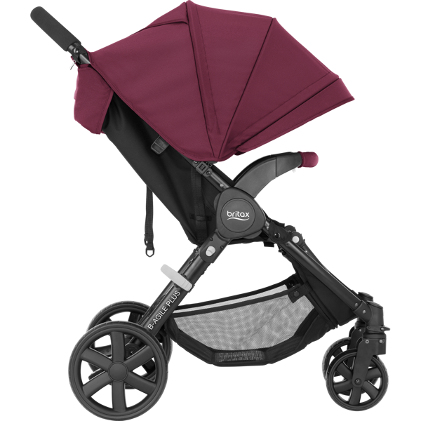 Britax Romer B Agile 4 Plus Wine Red BabyBest.lv