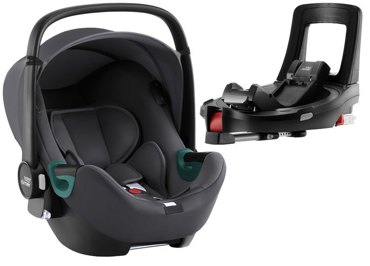 Britax Romer Baby-Safe iSense i-Size Midnight grey Bērnu autosēdeklis 0-13 kg