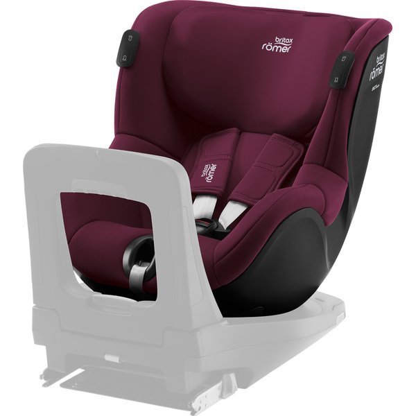 Britax Romer Dualfix iSense i-Size Burgundy red Детское автокресло 0-18 кг