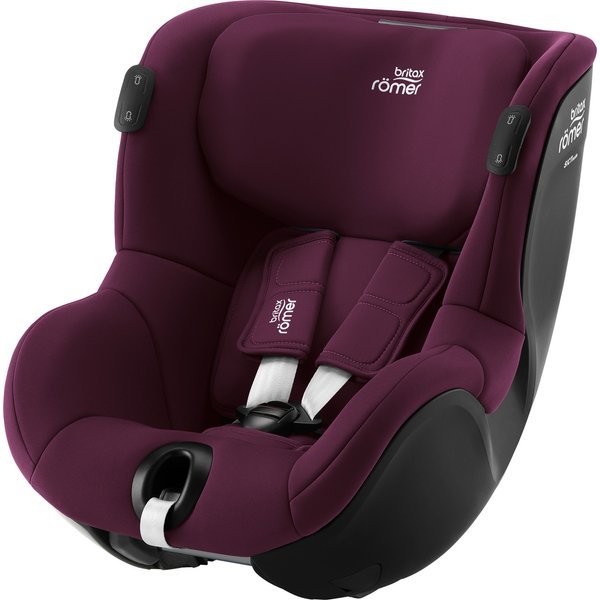 Britax Romer Dualfix iSense i-Size Burgundy red + Flex iSENSE Base Детское автокресло 0-18 кг