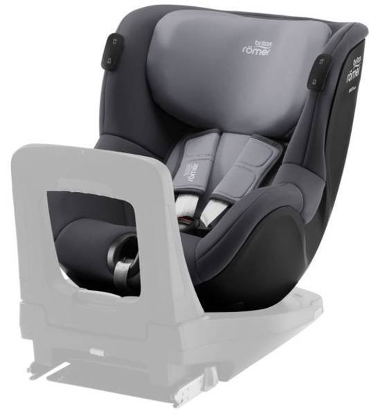 Britax Romer Dualfix iSense i-Size Midnight grey Детское автокресло 0-18 кг