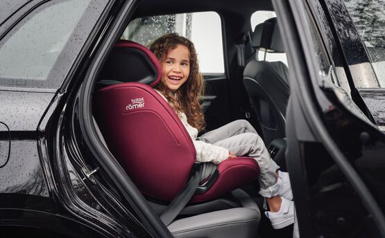 Britax Romer Evolvafix Burgundy Red Детское автокресло 9-36 кг