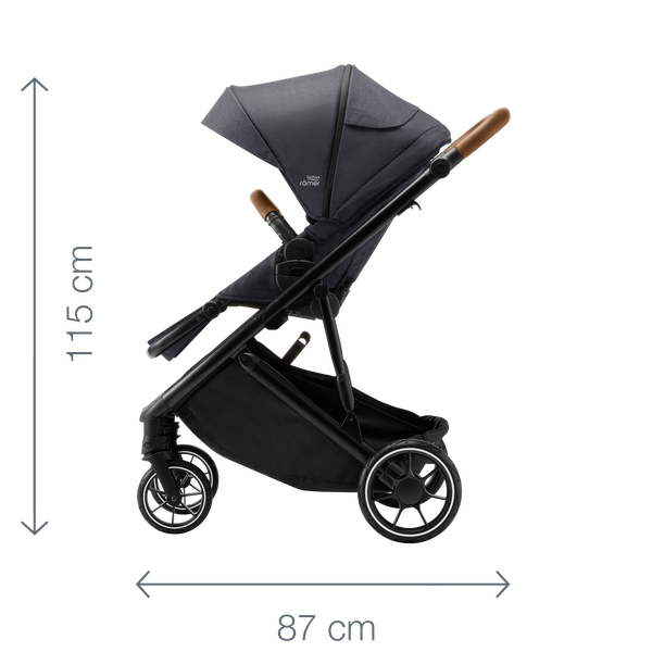 Britax Romer Strider M sporta rati Black Shadow