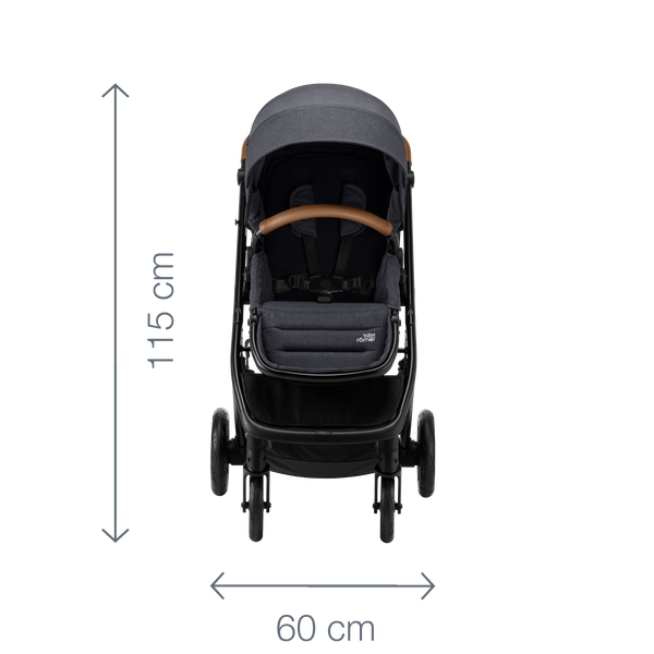 Britax Romer Strider M sporta rati Black Shadow