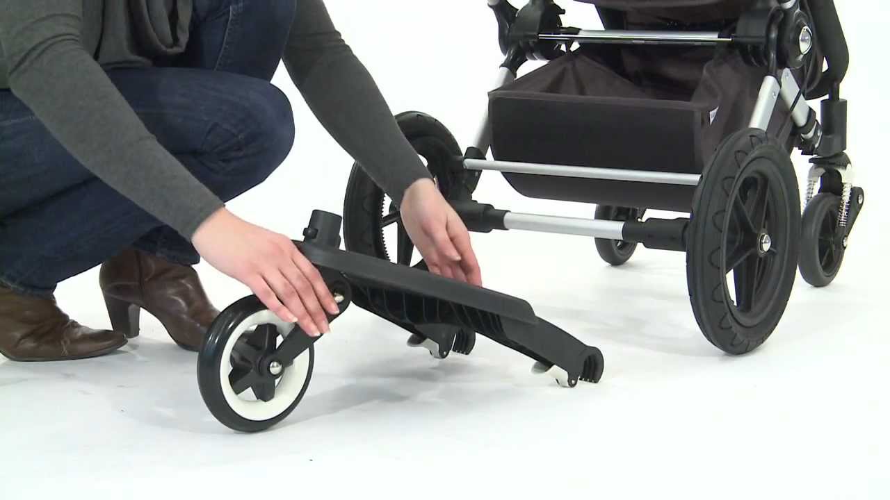 Bugaboo comfort wheeled Board plus Black Подножка для ребенка