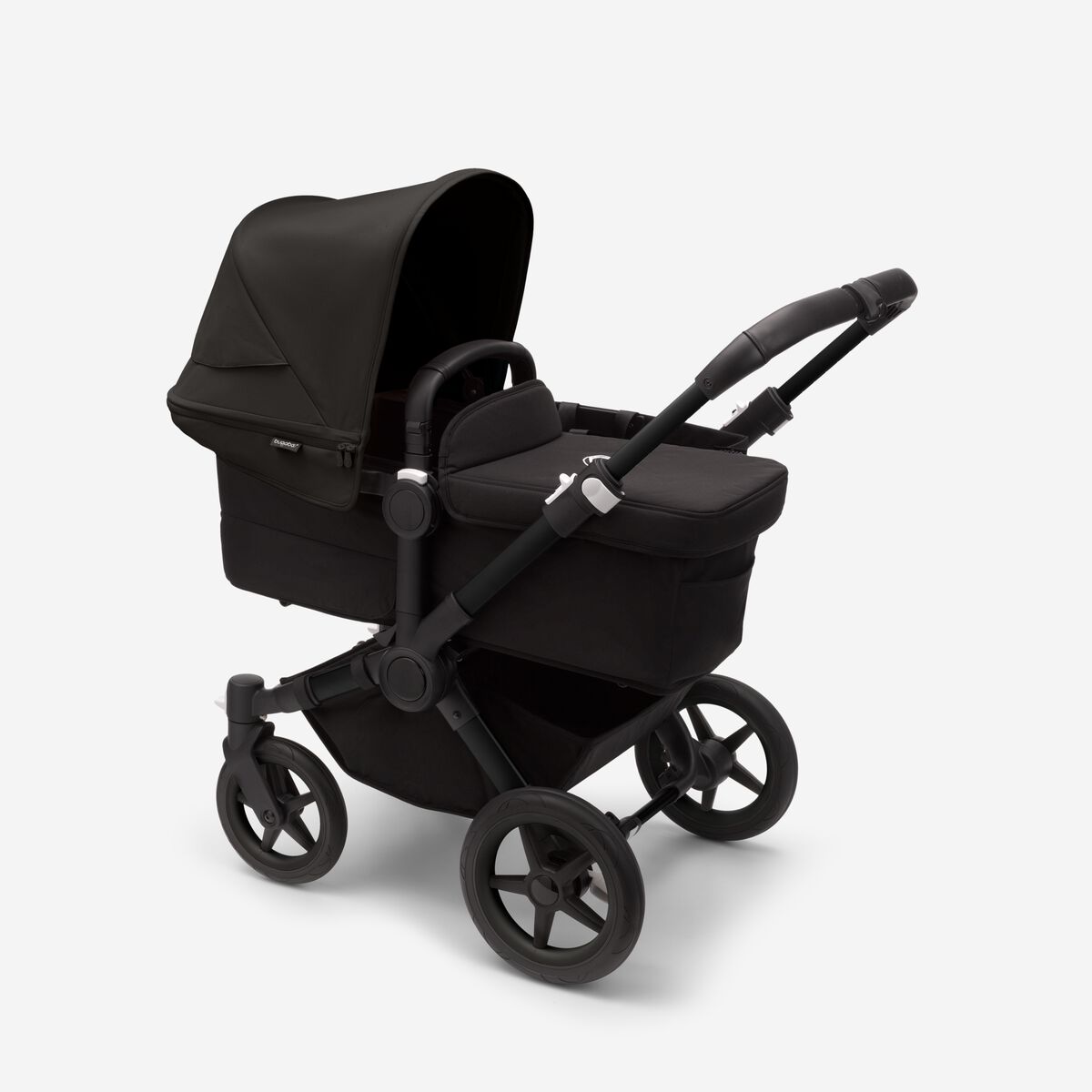 Bugaboo Donkey 5 Mono Midnight black Black frame Детская коляска Трансформер 2в1