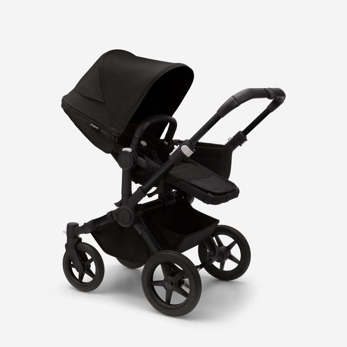 Bugaboo Donkey 5 Mono Midnight black Black frame Детская коляска Трансформер 2в1