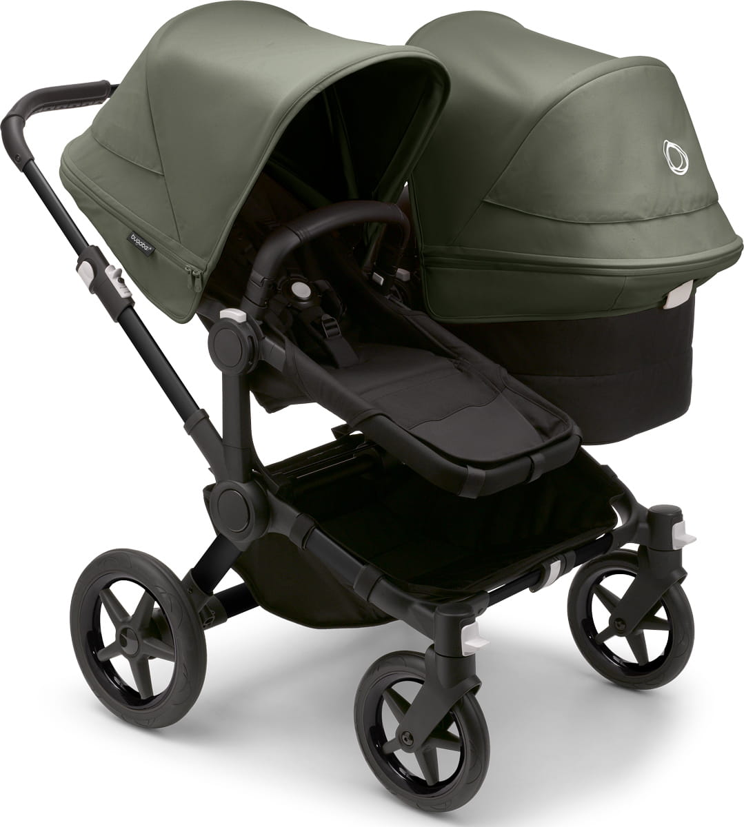 Bugaboo Donkey 5 sun canopy Forest Green Капюшон на коляску