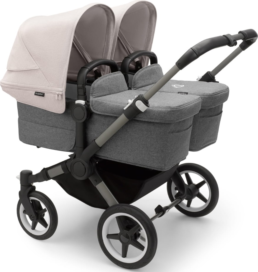 Bugaboo Donkey 5 sun canopy Misty White Jumtiņš ratiem