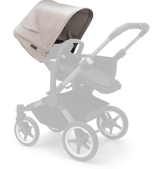 Bugaboo Donkey 5 sun canopy Misty White Jumtiņš ratiem