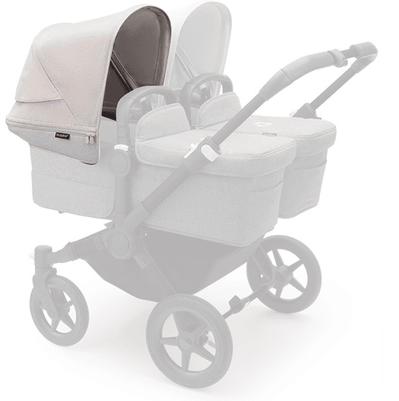 Bugaboo Donkey 5 sun canopy Misty White Капюшон на коляску