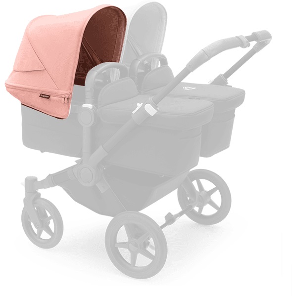 Bugaboo Donkey 5 sun canopy Morning Pink Капюшон на коляску