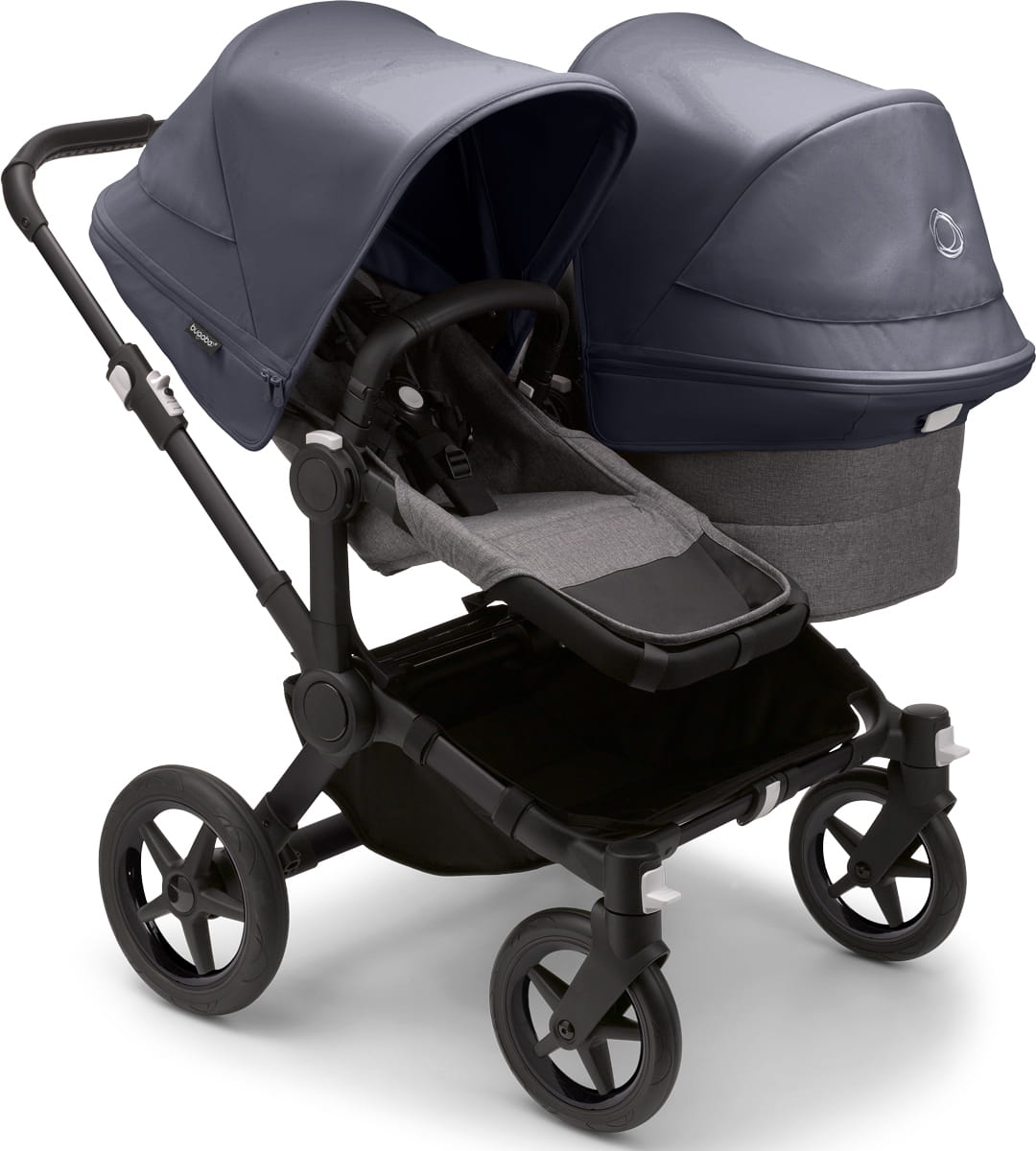 Bugaboo Donkey 5 sun canopy Stormy Blue BabyBest.lv